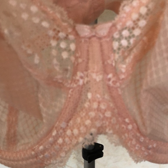 Elomi EL4382 Charley Stretch Lace Underwire Plunge Bra baby pink - Picture 13 of 16